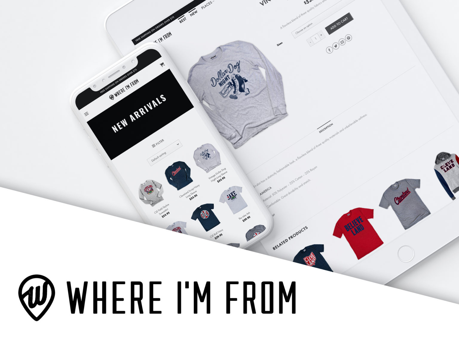 Where I'm From website