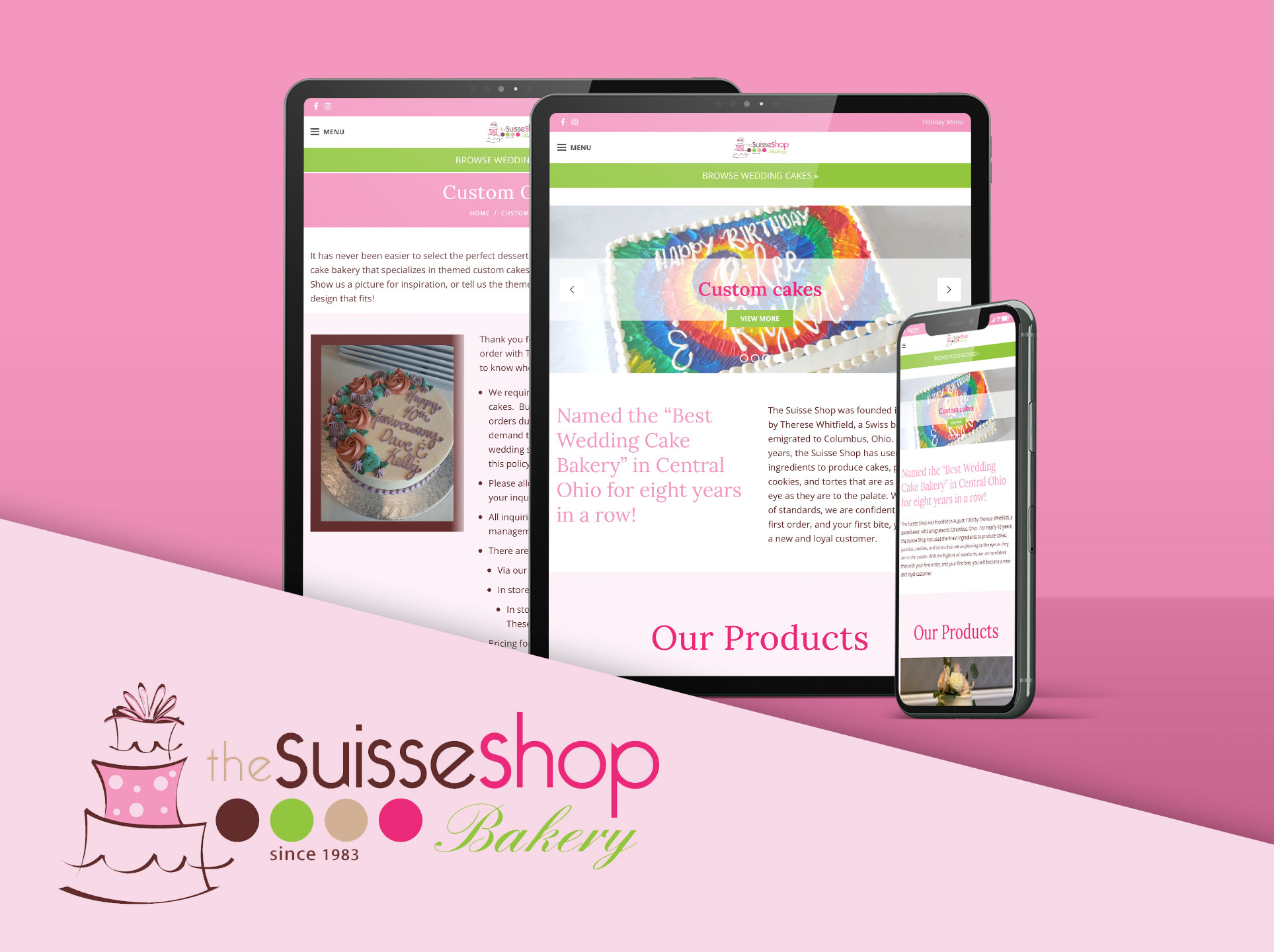 The Suisse Shop website
