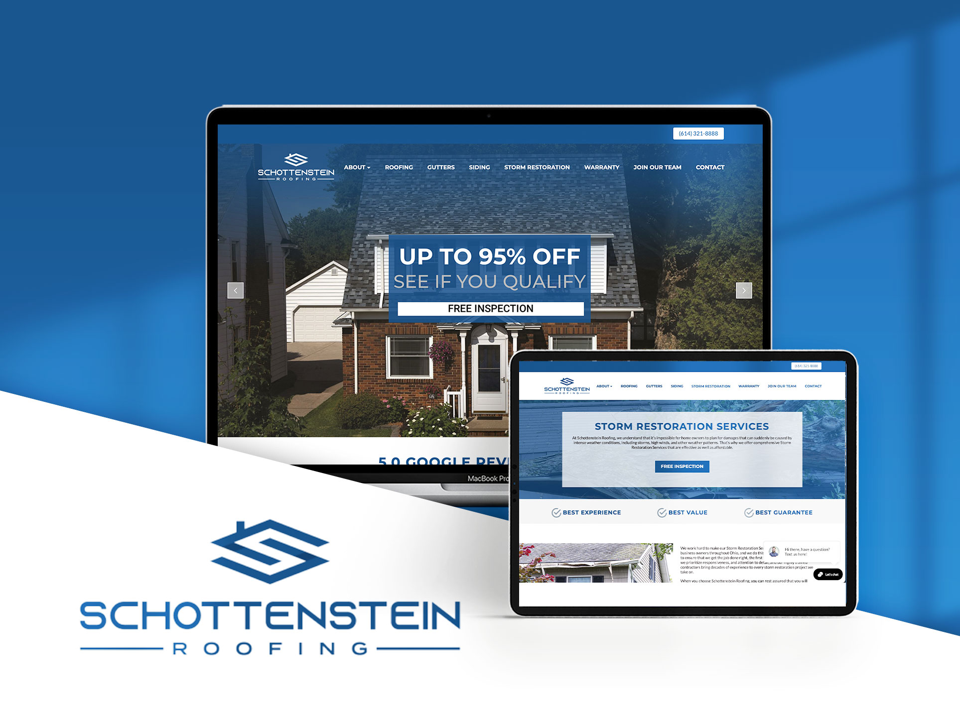 Schottenstein Roofing website
