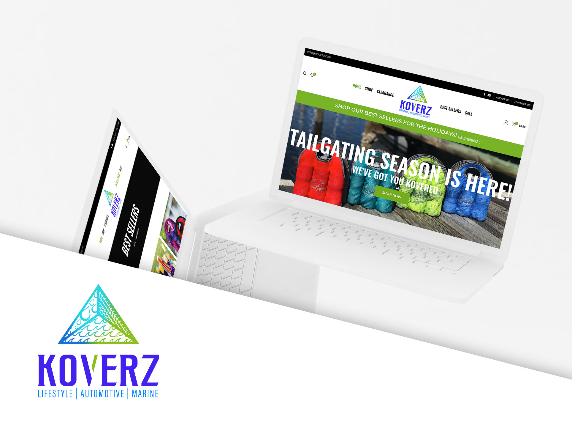 Koverz website