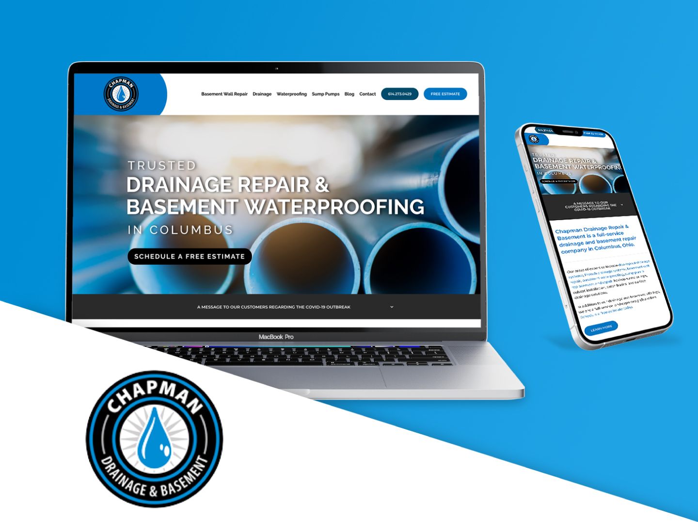 Chapman Drainage website
