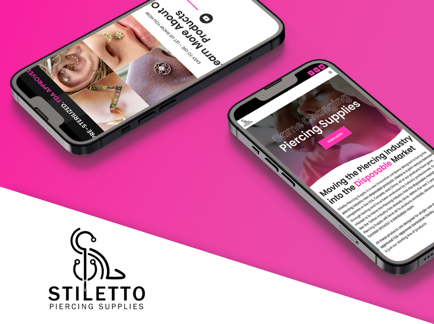 Stiletto Supply website