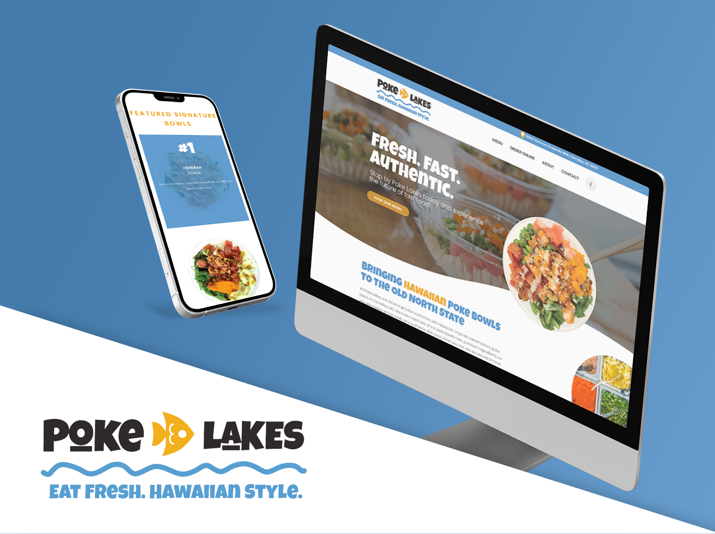 Poke Lakes website