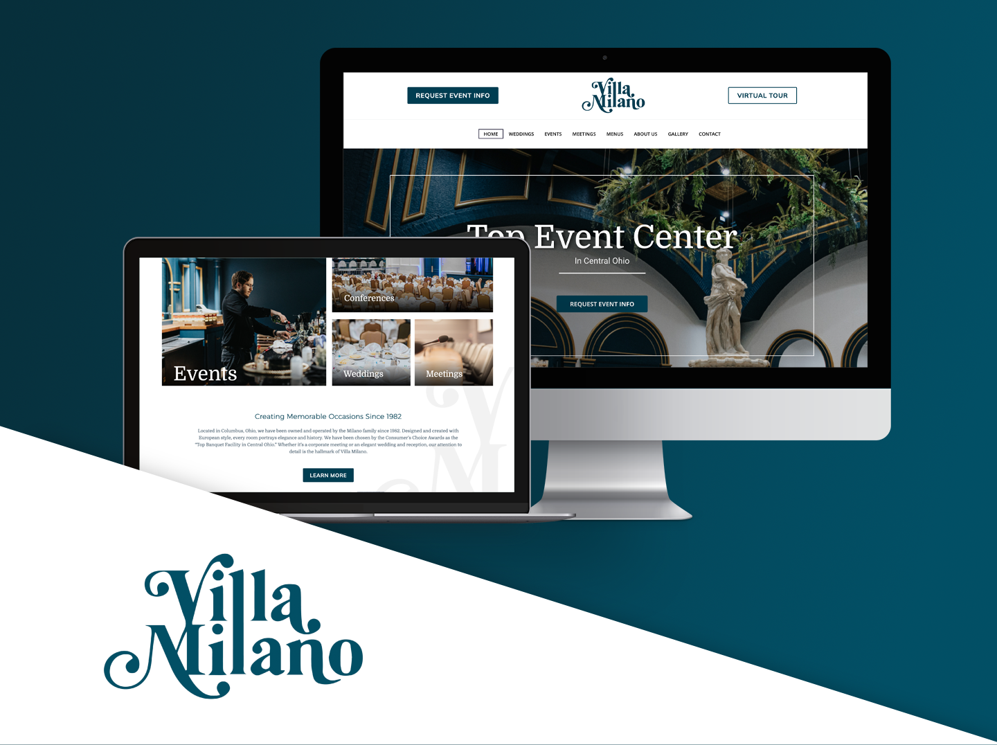 Villa Milano website