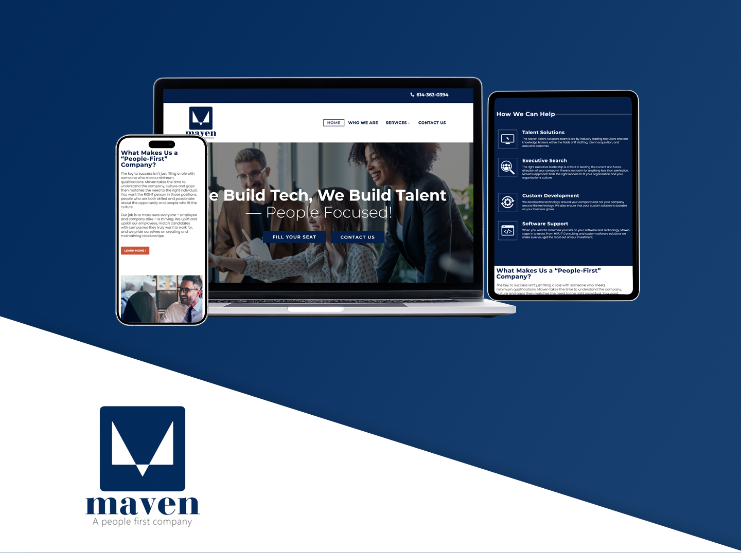 Choose Maven website