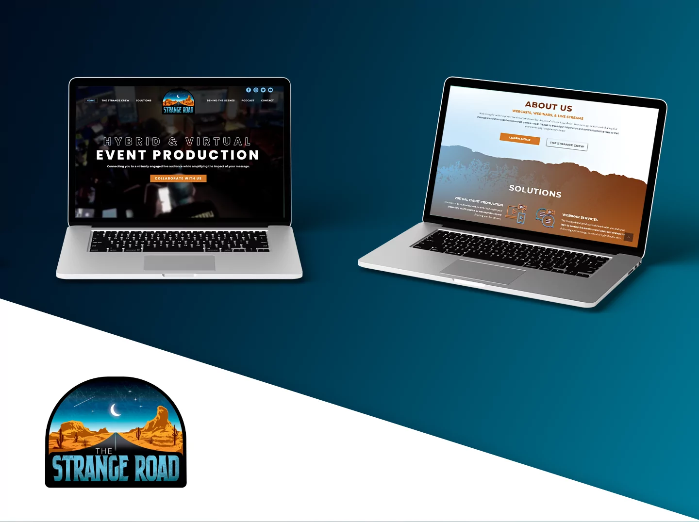 The Strange Road website