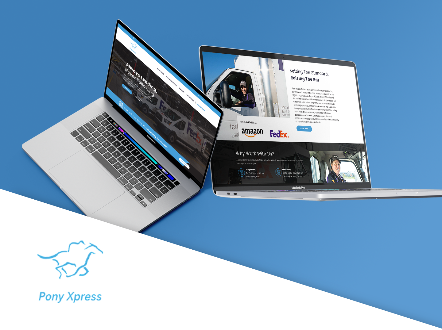 Pony Xpress Delivery website