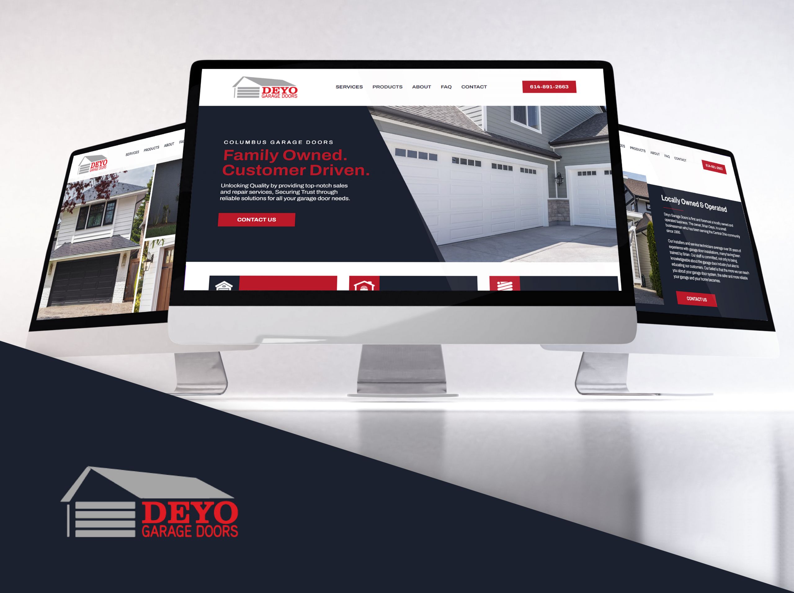Deyo Doors website