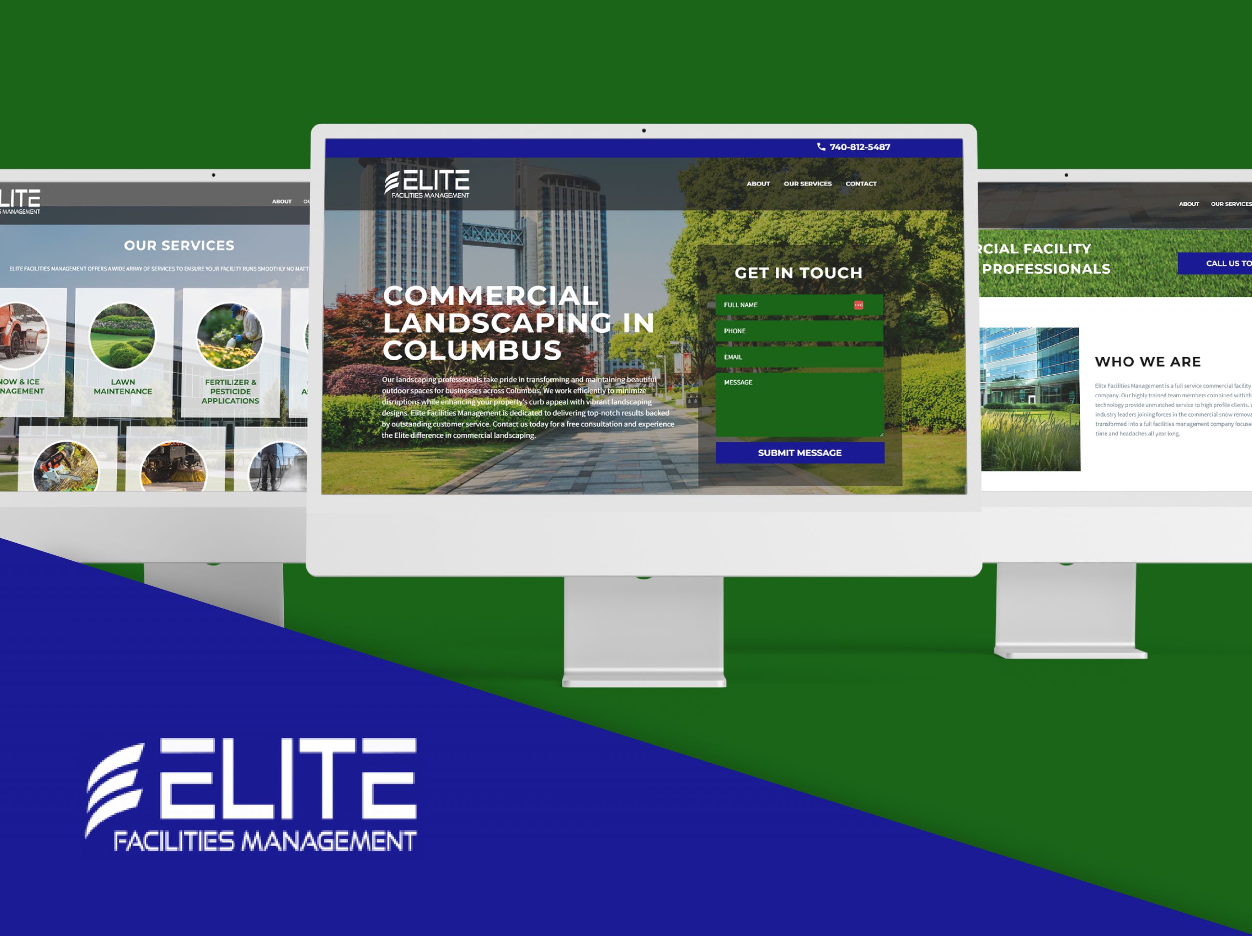 Elite Facilities Management website