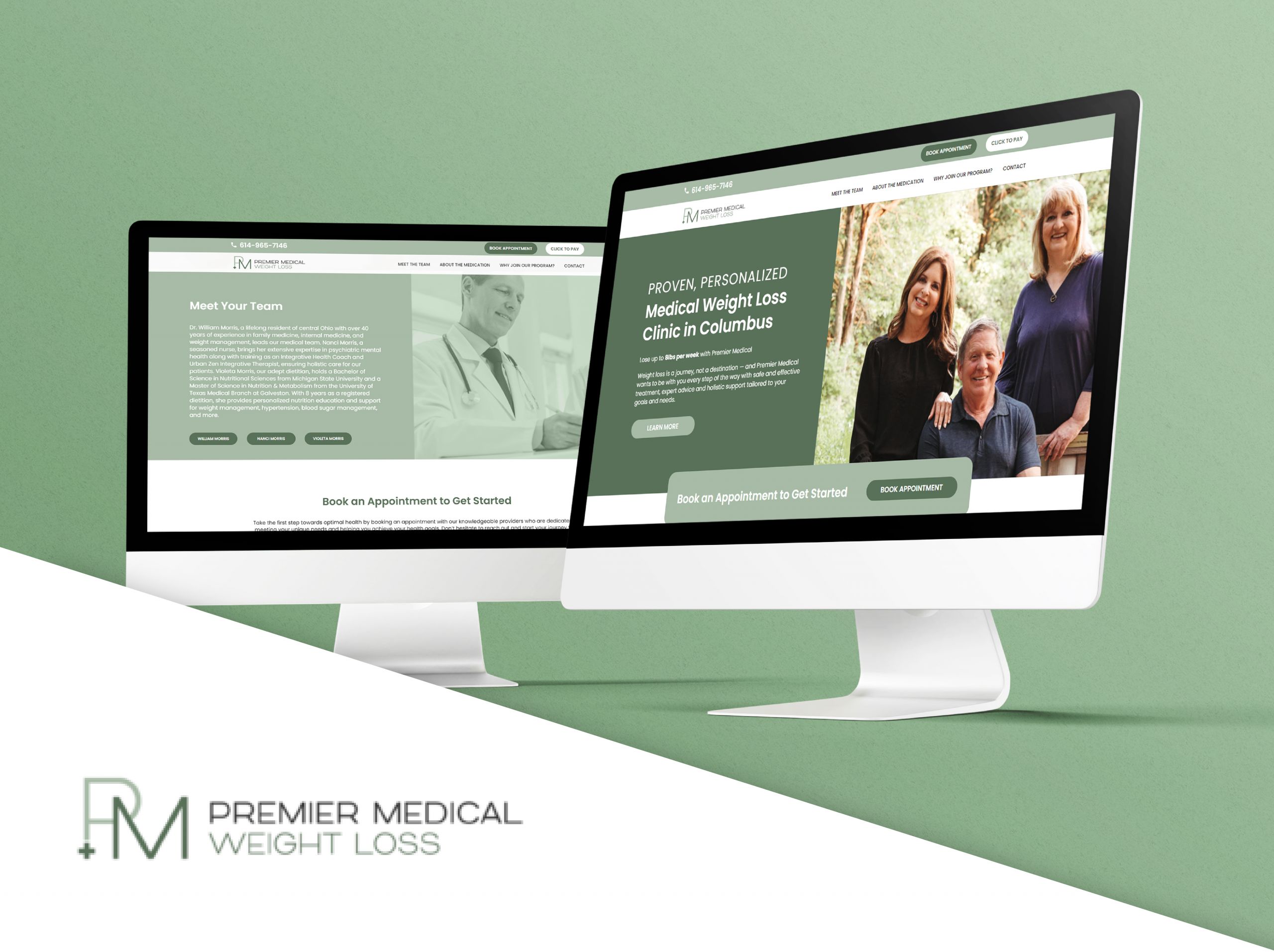 Premier Medical Weight Loss website