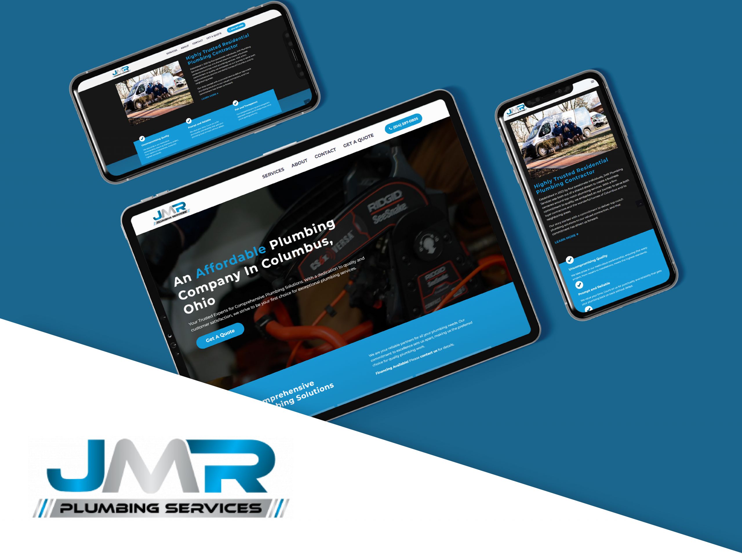 JMR Plumbing website