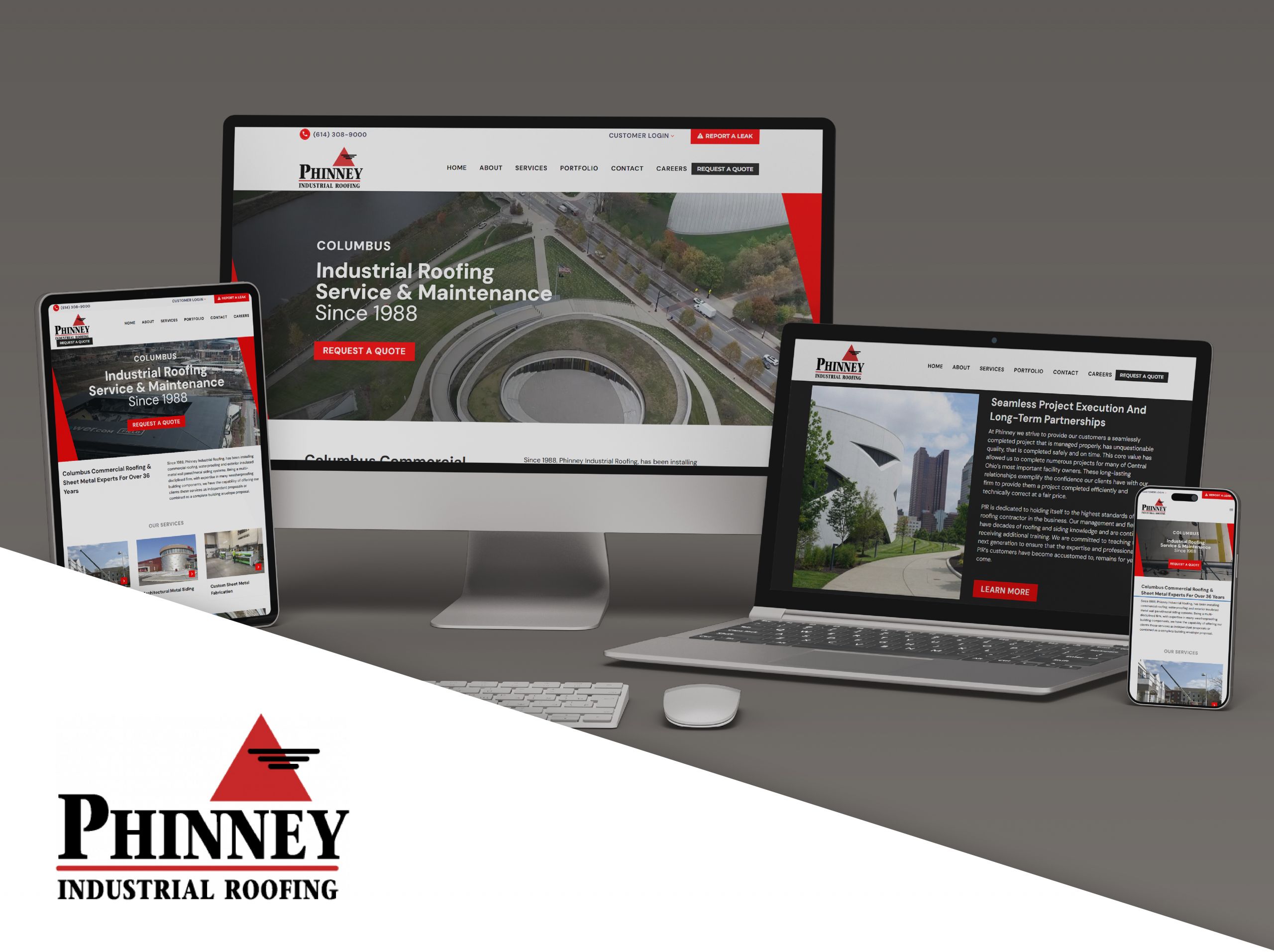 Phinney Industrial website