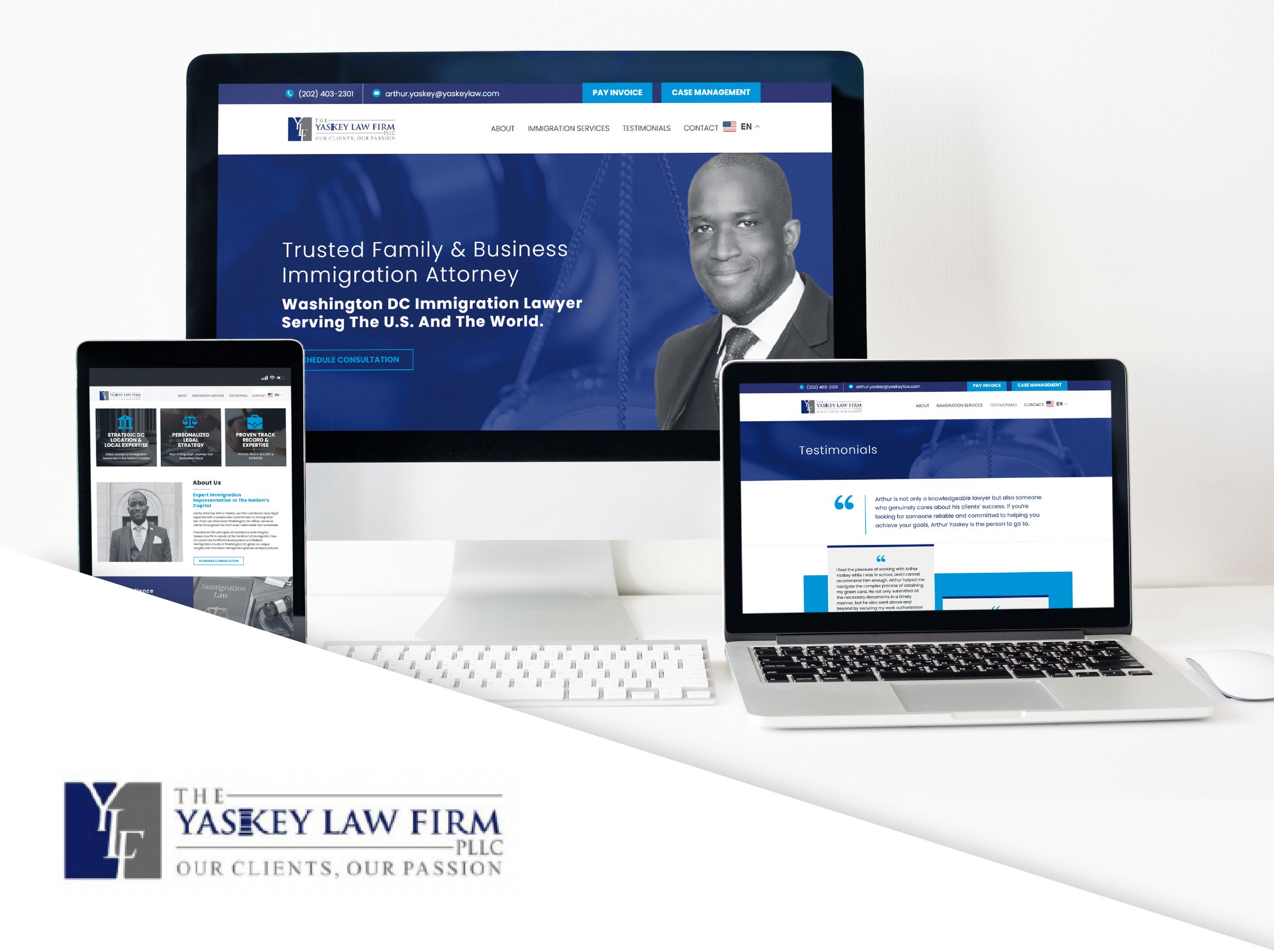 Yaskey Law website