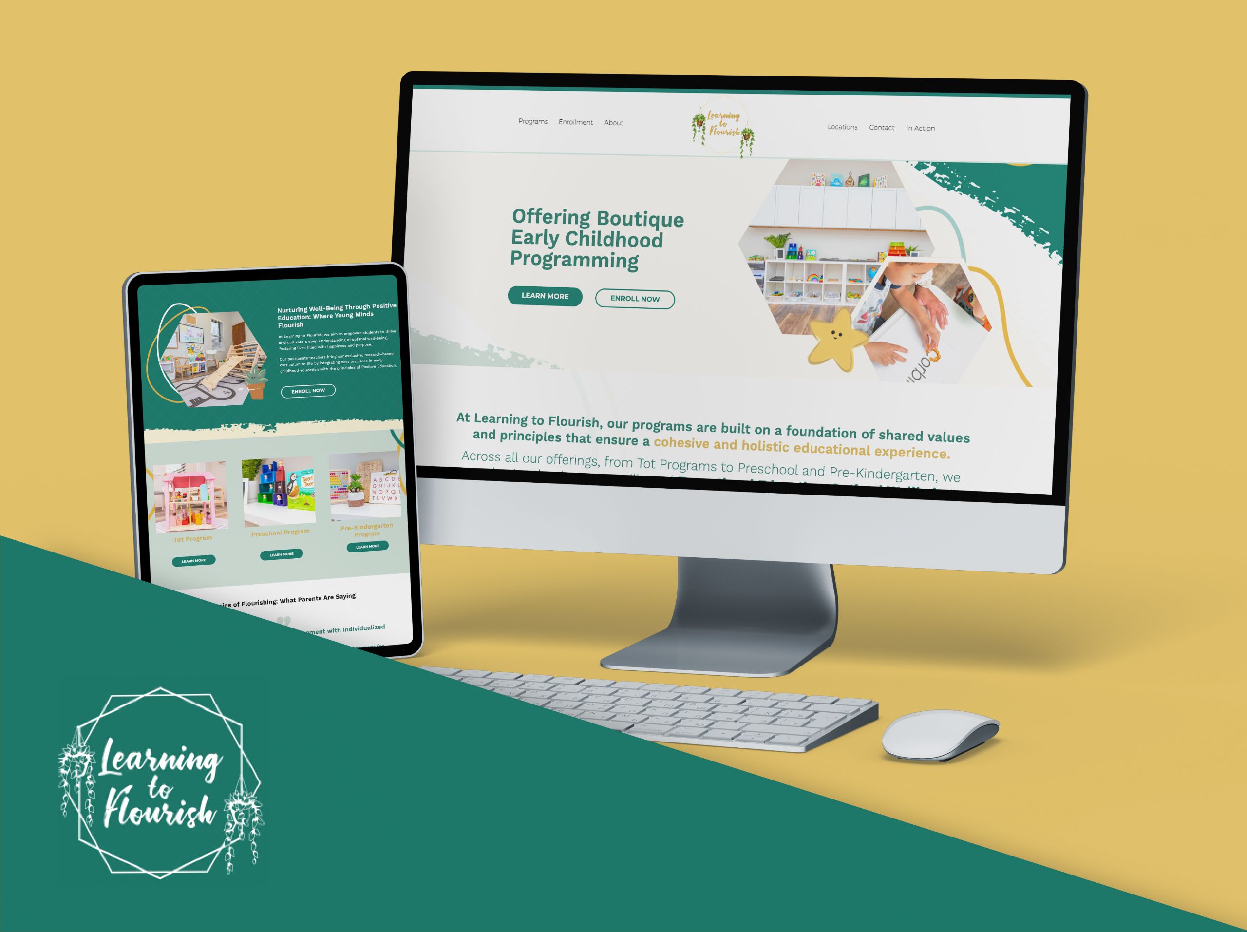 Learning To Flourish website