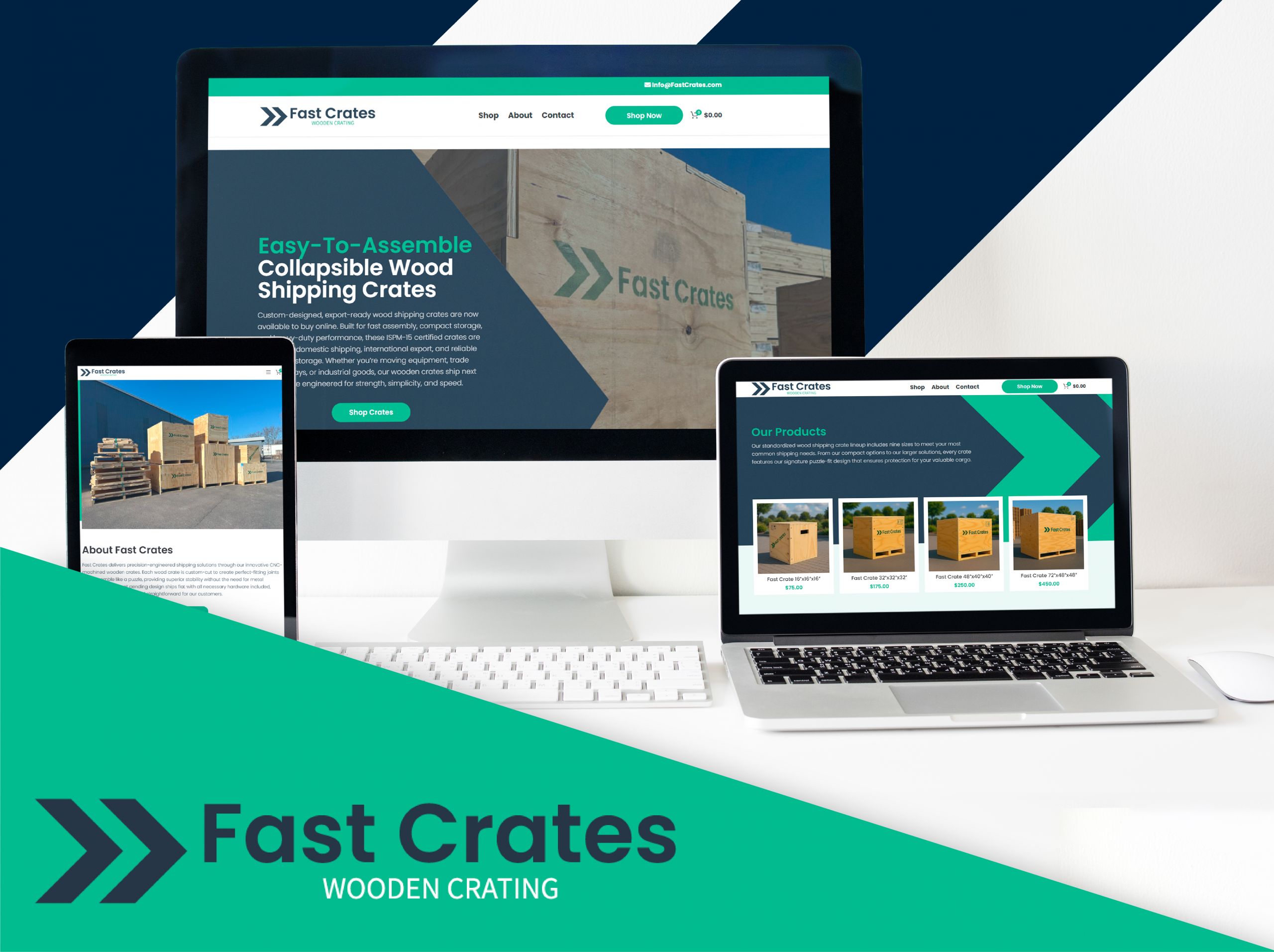 Fast Crates website