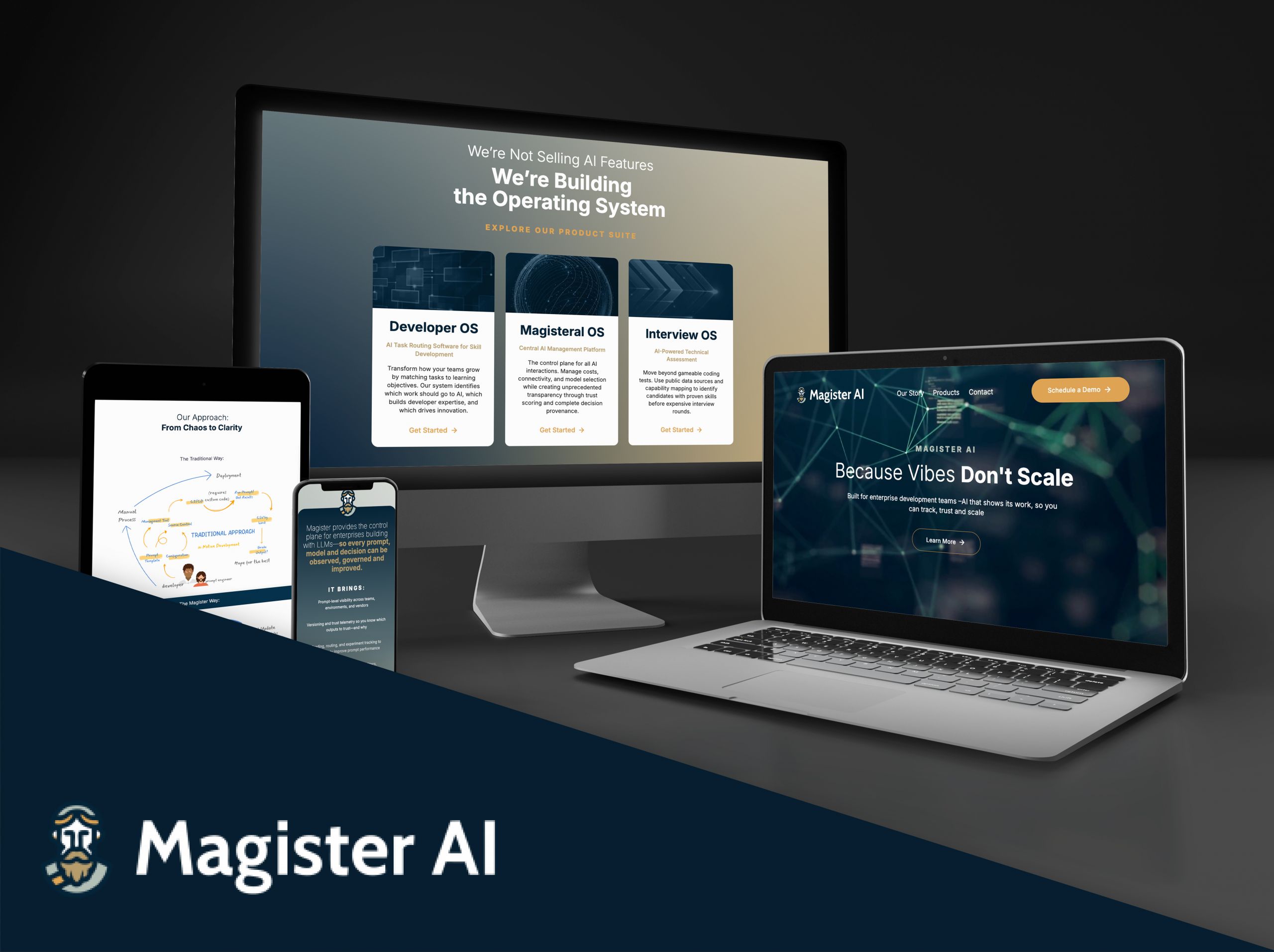 Magister AI website