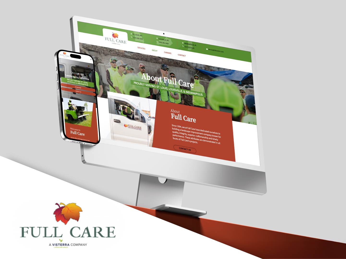 Full Care website