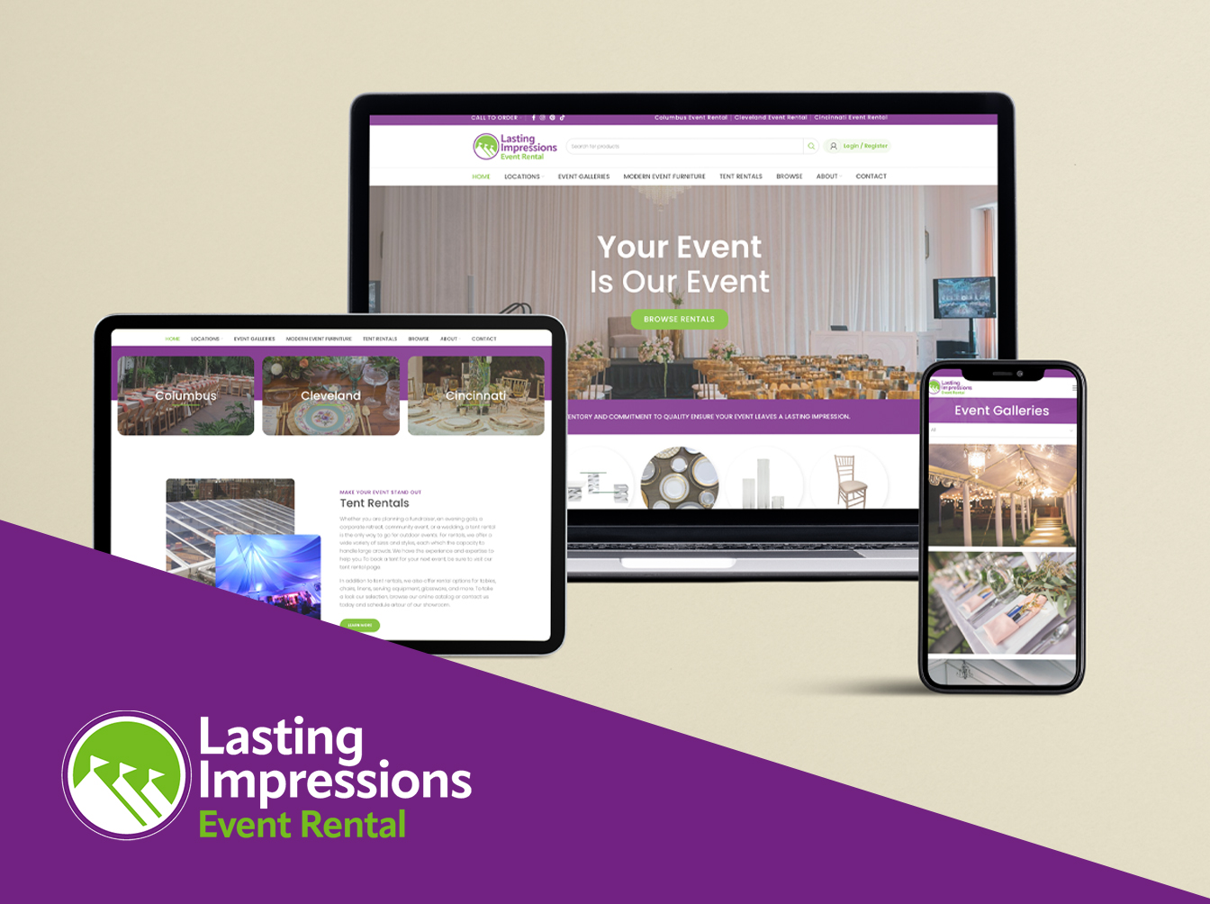 Lasting Impressions website