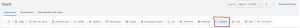 The asset type toolbar from a Google Ads interface, showing various asset buttons with the "Location" option selected and outlined in red.