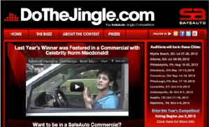 2012-dothejingle DoTheJingle.com — the SafeAuto jingle competition
