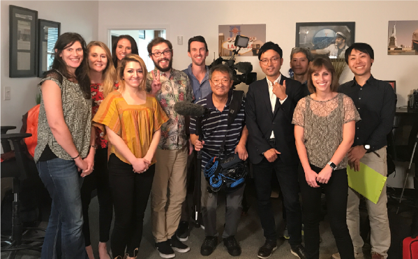 tmc-team-long-street The team at Long Street — even hosted a Japanese film crew!